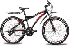 Велосипед алюмінієвий Premier General 17 черн з червон-біл 1080061 фото