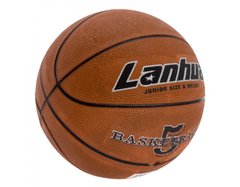 М&#39;яч баскетбольний Lanhua 5 S2104 Super soft Indoor (гума, бутил, помаранчевий) 1450345 фото