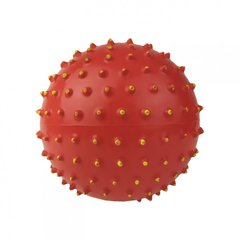 Мяч массажный MS 0025 5 дюймов (Красный) 21300494 фото