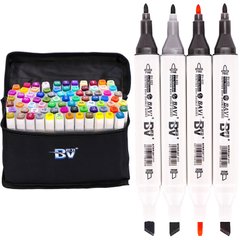 Набір скетч-маркерів 80 кольорів BV800-80 у сумці 21302294 фото