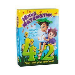 Учебные карточки "Юный математик" 30760 (укр.) 21305541 фото