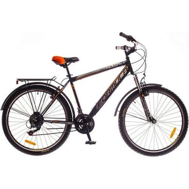 Велосипед 26 Formula MAGNUM AM 14G Vbr рама-19 St черно-оранжевый (м) с багажником зад St, с крылом St 2017 1890233 фото