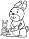 Дитяча книга-розмальовка для малюків "Заєць" 403112 з підказкою 21307057 фото 3