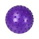 Мяч резиновый Bambi с шипами, 12 см (Фиолетовый) 21300544 фото