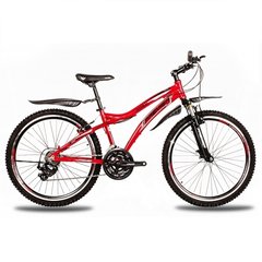 Велосипед алюмінієвий Premier General 19 червоний з чорн-біл 1080062 фото