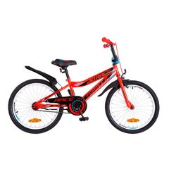 Велосипед 20 Formula RACE усилен. рама-10,5 St красно-черный с синим с крылом Pl 2018 1890302 фото