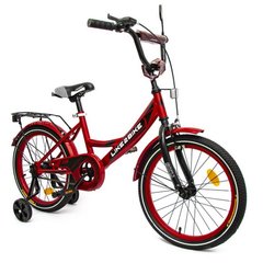Велосипед дитячий 2-х колісний 18" 211801 (RL7T) Like2bike Sky, бордовий, рама сталь, з дзвінком 21300395 фото