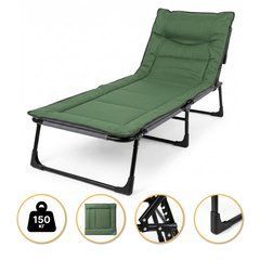 Раскладная кровать (раскладушка) со встроенным матрасом LEOBRO Green (LB-FB-S1-GRN) 22500089 фото