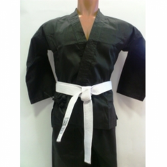Кимоно для карате черное, Для детей: 130 Combat Budo 580138 фото