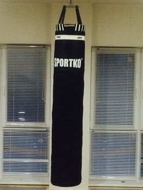 Мешок боксерский Sportko ременная кожа, высота 180 см 1980004 фото