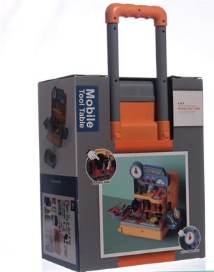 8022 Детский Набор инструментов "Юный строитель" в чемодан-коробка 20500398 фото