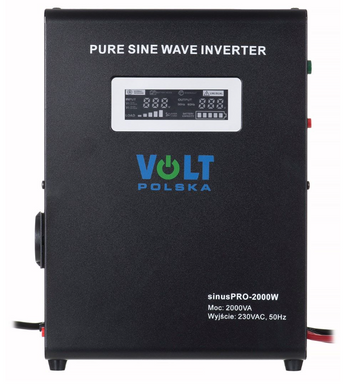 Гибридный ИБП/инвертор Volt Polska SINUS PRO 2000 W 24/230V 1400/2000W (3SP200024W) 22500241 фото