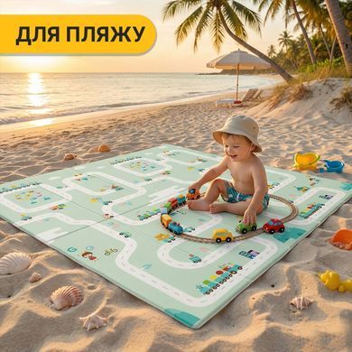 Дитячий ігровий килимок LEOBRO 150 x 200 x 1 см (LB-1028) 22500189 фото