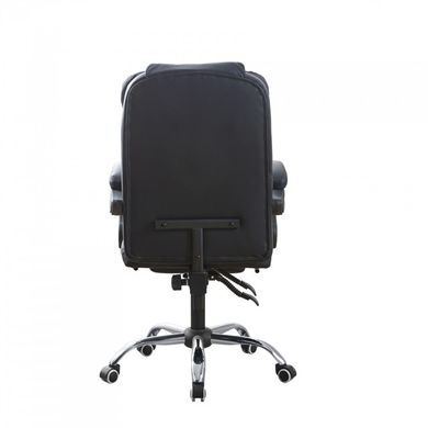 Кресло офисное на колесах Bonro BN-607 черное с пиставкой для ног 7000408 фото