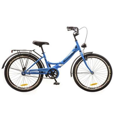 Велосипед 24 Formula SMART 14G рама-15 St синій з багажником зад St, з крилом St, з ліхтарем 2017 1890184 фото