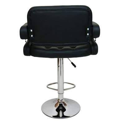 Барний стілець зі спинкою Bonro B-064 чорний 7000096 фото