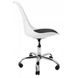 Кресло офисное, компьютерное Bonro B-881 белое с черным сиденьем 7000314 фото 3