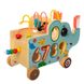 Дитяча розвиваюча іграшка на колесах MD 1256 дерев'яна 21307537 фото 2