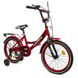 Велосипед детский 2-х колесный 18'' 211801 (RL7T) Like2bike Sky, бордовый, рама сталь, со звонком 21300395 фото