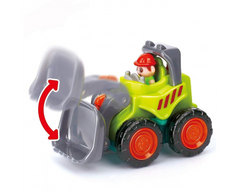 Детская игрушечная Стройтехника 3116B, 7 см подвижные детали (Бульдозер) 21304266 фото
