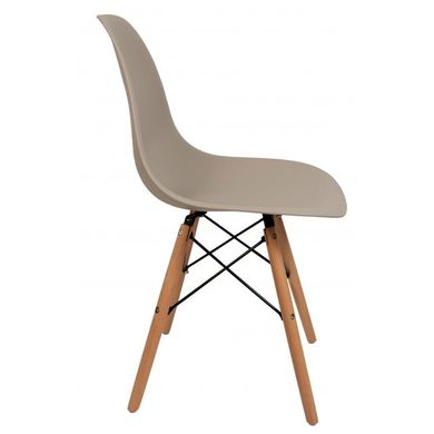 Кресло для кухни на ножках Bonro В-173 Full Kd коричневое (3 шт) 7000671 фото