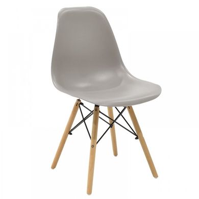 Кресло для кухни на ножках Bonro В-173 Full Kd коричневое (3 шт) 7000671 фото