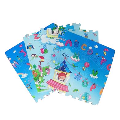 Детский игровой коврик-мат M5712 из 4х деталей EVA 21306709 фото