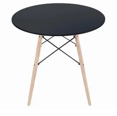 Круглий стіл Just Home 80 см - чорний 20200297 фото