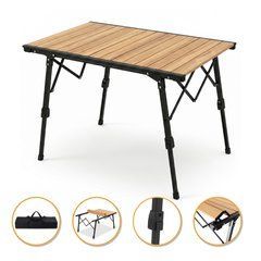 Раскладной туристический стол LEOBRO Pro Camp Wood Alu (LB-1063) 22500041 фото