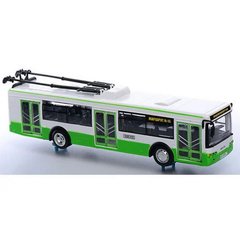 Модель троллейбуса 9690AB инерционный (Зелёный) 21304217 фото