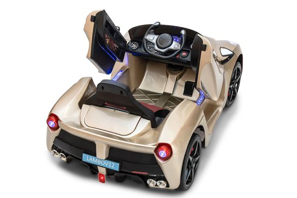 Электромобиль Just Drive Lambo V12 – золотой 20200354 фото