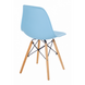 Крісло для кухні на ніжках Bonro В-173 Full Kd голубе (3 шт) 7000672 фото 10