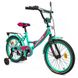 Велосипед дитячий 2-х колісний 18" 211803 (RL7T) Like2bike Sky, бірюзовий, рама сталь, з дзвінком 21300397 фото