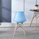 Крісло для кухні на ніжках Bonro В-173 Full Kd голубе (3 шт) 7000672 фото 5