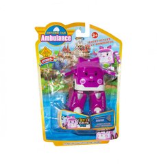 Детский трансформер Robocar POLI 378B высота 12 см (Фиолетовый Скорая) 21307672 фото