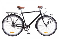 Велосипед 28 Dorozhnik COMFORT MALE 14G рама-22 St черный с багажником зад St,с крылом St,с багажником перSt 2018 1890441 фото