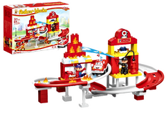 Детский игровой набор конструктор Пожарный участок 222-B02 детали 85 20500436 фото