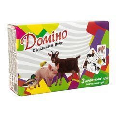 Настольная игра Домино "Сельский двор" 30766 (укр.) 21305527 фото