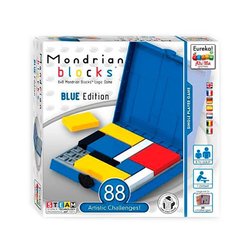 Ah!Ha Mondrian Blocks blue | Головоломка Блоки Мондріана (блакитний) 473555 (RL-KBK) 21300230 фото