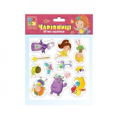 Набір м'яких наклейок "Чарівниці" Vladi Toys VT4210-03 (укр) 21303050 фото
