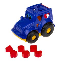 Сортер-трактор "Коник" №1 Colorplast 0329 (Синій) 21307522 фото