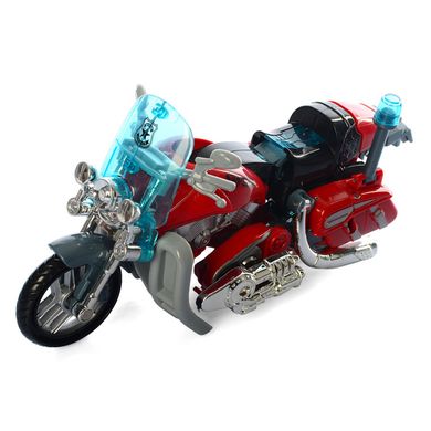 Іграшка трансформер J8016A робот+мотоцикл, 17 см 21307722 фото