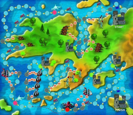 Детская настольная игра Зоорегата 800019 От 4-х лет 21305077 фото