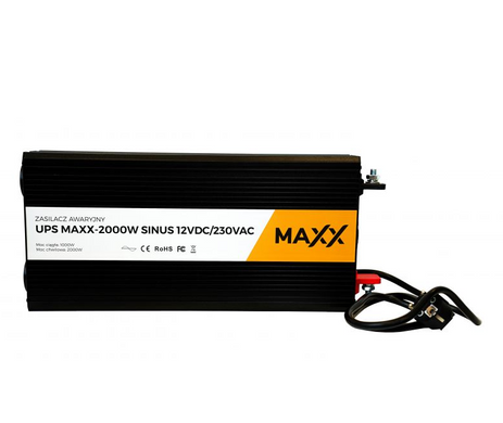 Комплект 4SUN MAXX SINUS 2000 W 12/230V 1000/2000W + VOLT AGM VRLA DEEP CYCLE 110Ah 12V 22500226 фото
