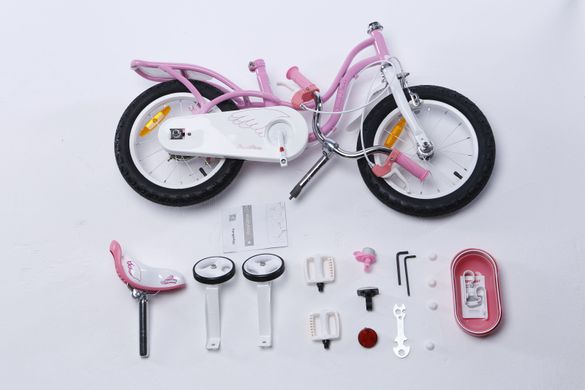 Детский велосипед Royal Baby Little Swan Steel RB18-18 розовый 20500926 фото