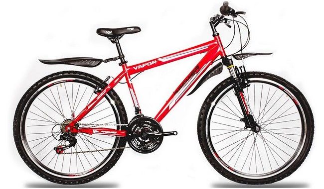 Велосипед сталь Premier Vapor 2 17 червоний з голуб-біл 1080097 фото