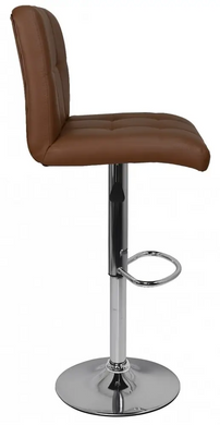 Барный стул со спинкой Bonro BC-0106 коричневый 7000099 фото