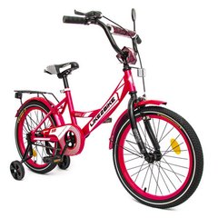 Велосипед дитячий 2-х колісний 18" 211804 (RL7T) Like2bike Sky, рожевий, рама сталь, з дзвінком 21300398 фото