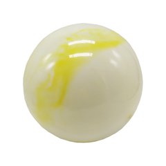 Мяч резиновый Bambi BT-PB-0117 диаметр 20 см (Желтый) 21300498 фото