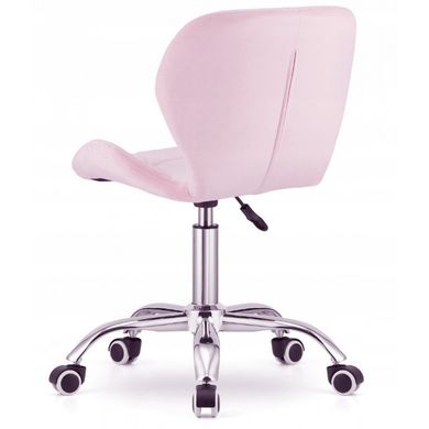 Крісло на колесах Bonro BN-531 велюр рожеве 7000317 фото